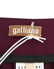 Purple slim fit pants