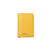Yellow Calfskin Men Wallet
