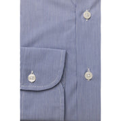 Light Blue Cotton Men Shirt