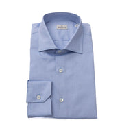 Light Blue Cotton Men Shirt