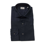 Blue Cotton Men's Shirt