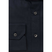 Blue Cotton Men's Shirt