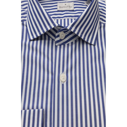 Light Blue Cotton Men Shirt