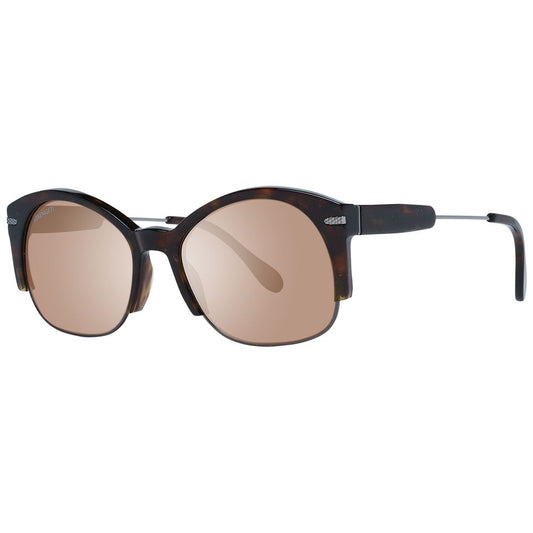 Brown Unisex Sunglasses