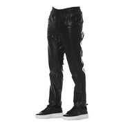 Black Leather Men Pant