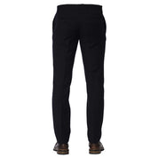 Blue Wool Men Trousers