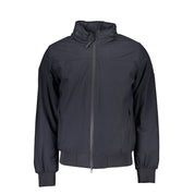 Blue Polyamide Men's Jacket