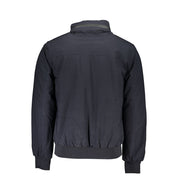 Blue Polyamide Men's Jacket