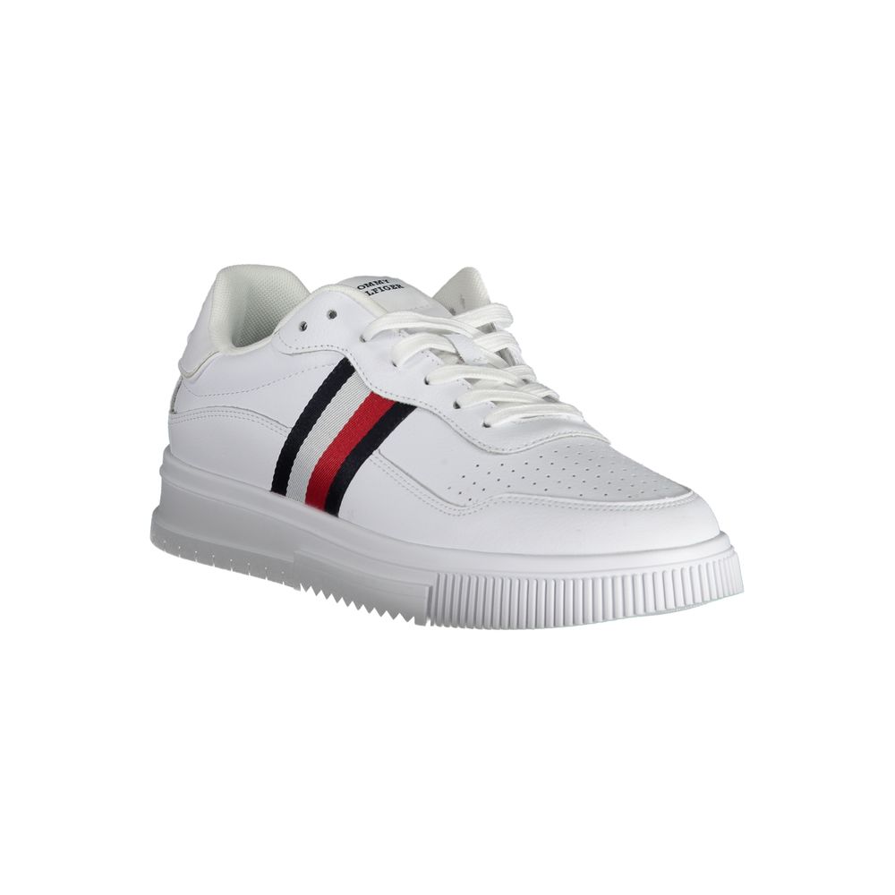 White Leather Men Sneaker