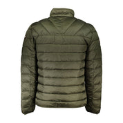 Green Polyamide Men Jacket