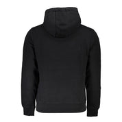 Black Cotton Men Sweater