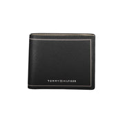 Black Leather Double Card Wallet