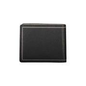 Black Leather Double Card Wallet