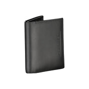 Sleek Dual Compartment Leather Wallet