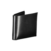 Sleek Double-Slot Leather Wallet with RFID Block