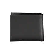 Elegant Black Leather Wallet with RFID Block