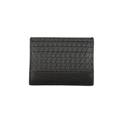 Sleek Black Contrast Card Holder