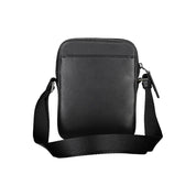 Elegant Black Shoulder Bag with Sleek Detailing