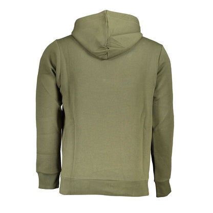 Emerald Elegance Hooded Sweater