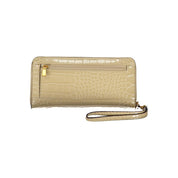 Chic Beige Multi-Compartment Wallet