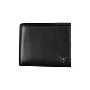 Sleek Leather Bifold Wallet with Coin Purse