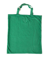 Elegant Green Fabric Tote Bag