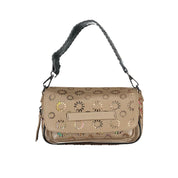 Beige Polyethylene Handbag