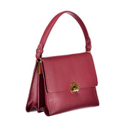 Red Leather Handbag