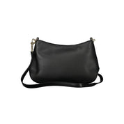 Black Polyester Handbag