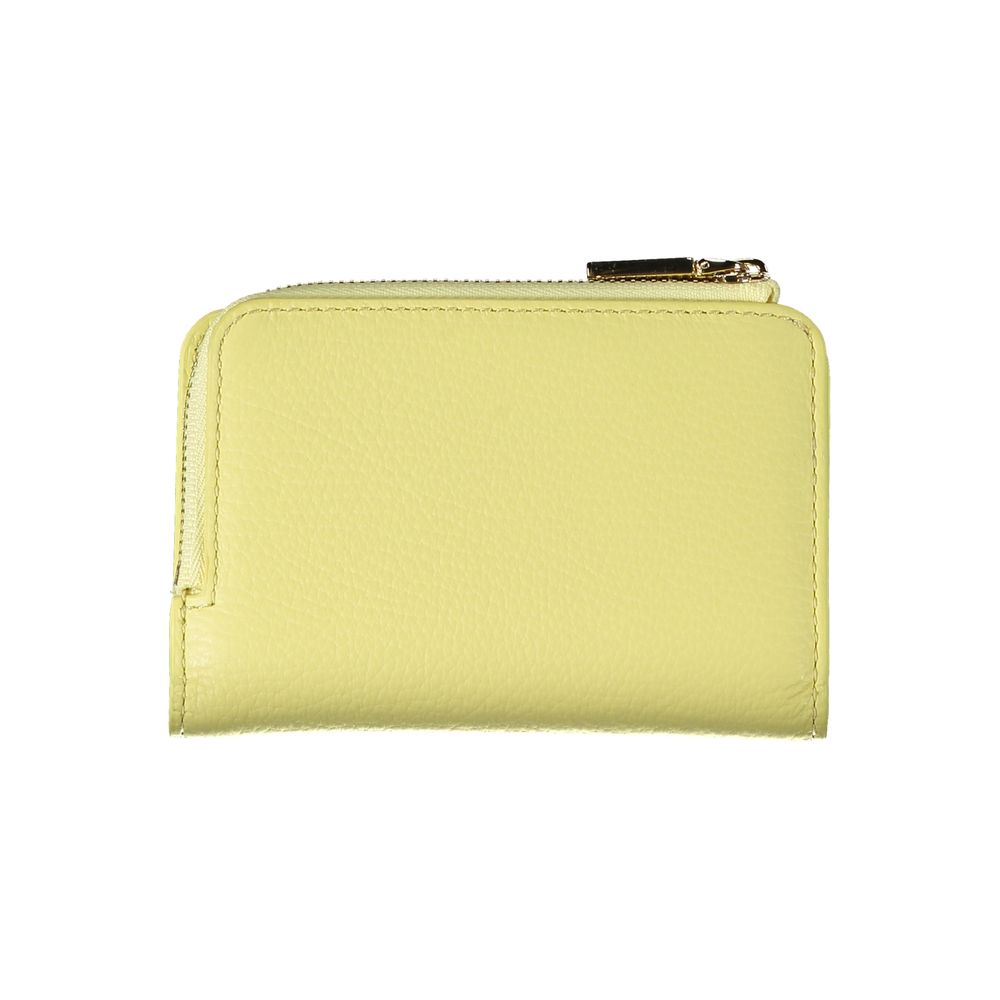 Yellow Leather Wallet