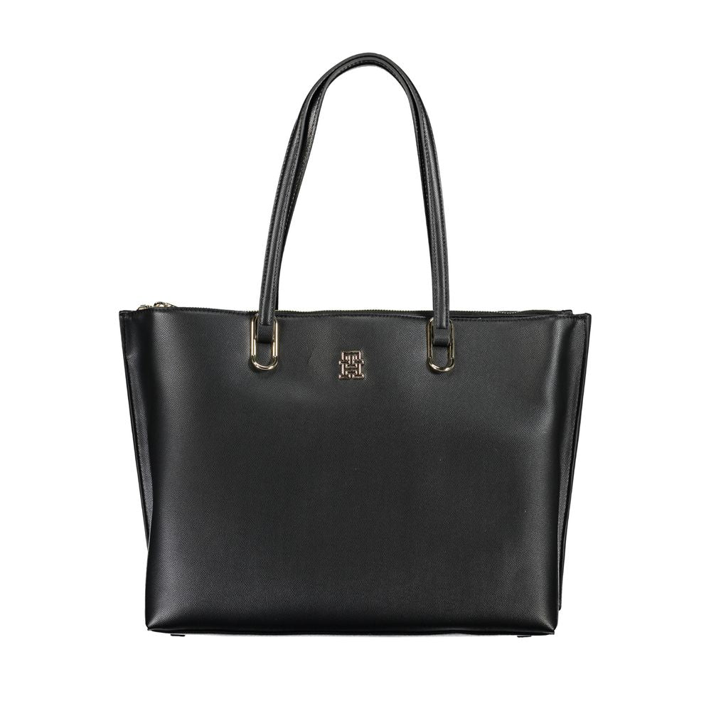 Black Polyethylene Handbag