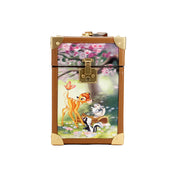 Disney Bambi 3D Trunk Printed PVC Top Handle Clutch Handbag