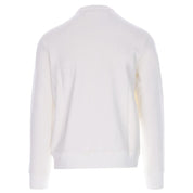 White Cotton Men Sweater