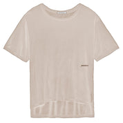 Beige Modal Women T-Shirt