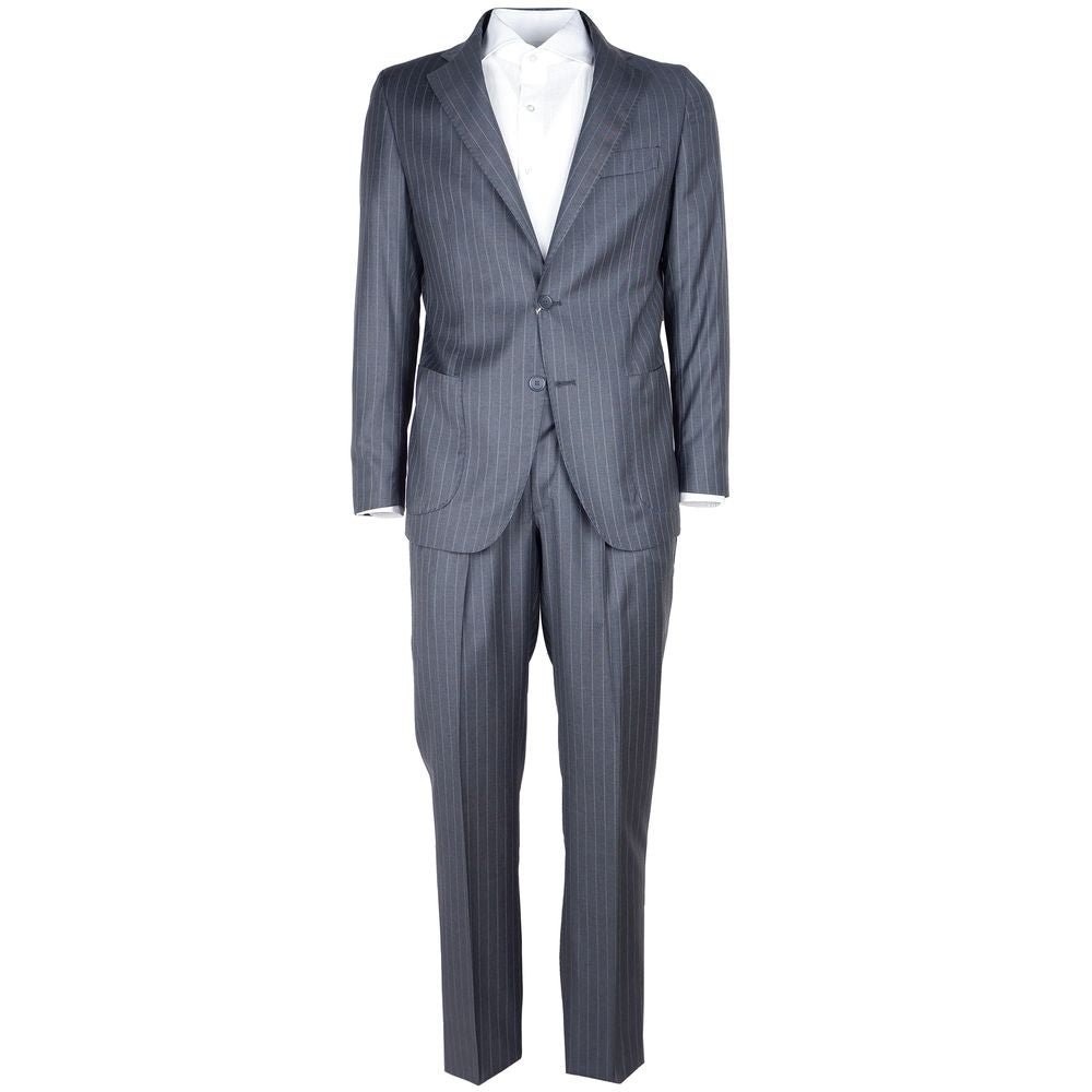 Gray Wool Vergine Suit