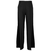 Black Polyester Jeans & Pant