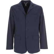 Elegant Water-Repellent Blue Jacket