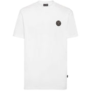 White Cotton Mens TShirt