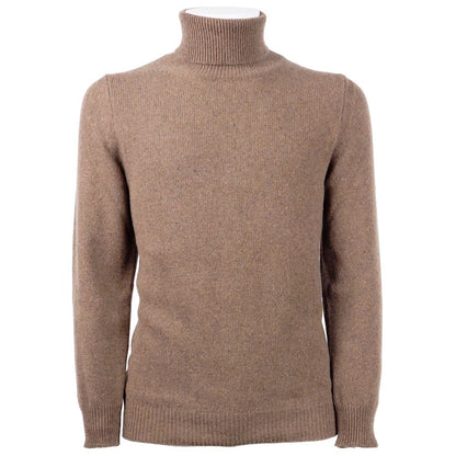 Pull en cachemire marron