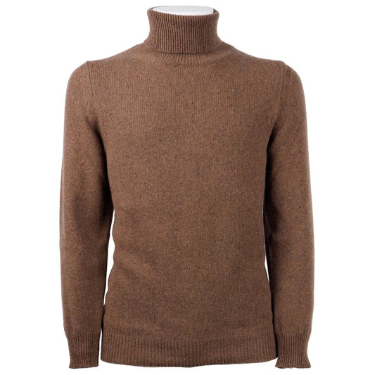 Brauner Kaschmirpullover