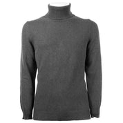 Grauer Kaschmirpullover