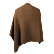 Elegant Cashmere V-Neck Poncho