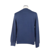 Pull en coton bleu