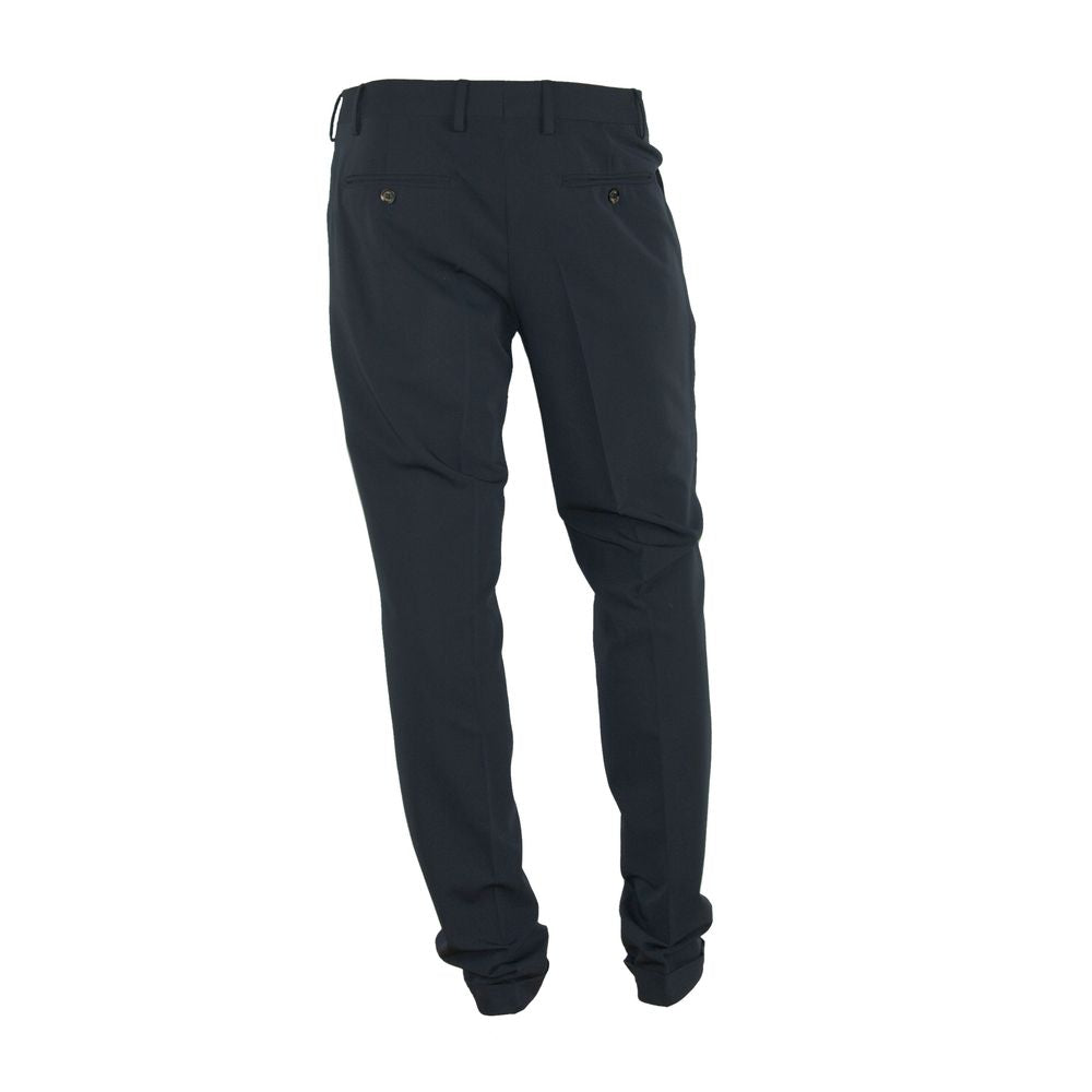 Jean et pantalon en polyester noir