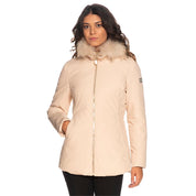 Beige Polyamide Women's Jacket