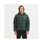 Green Nylon Men Jacket