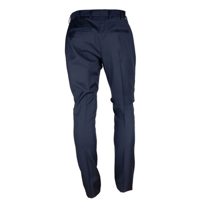 Jean et pantalon en laine bleu