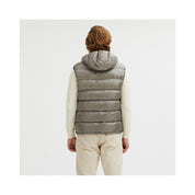 Gray Nylon Men's Reversible Vest