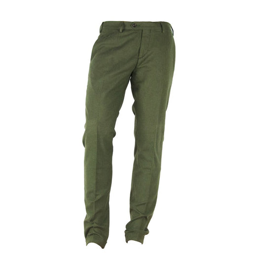 Jean et pantalon en coton vert