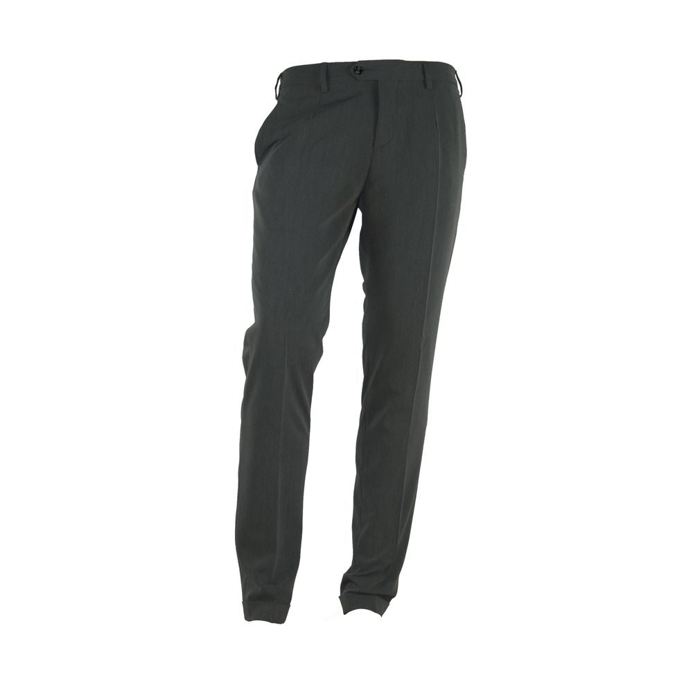 Jean et pantalon en polyester gris